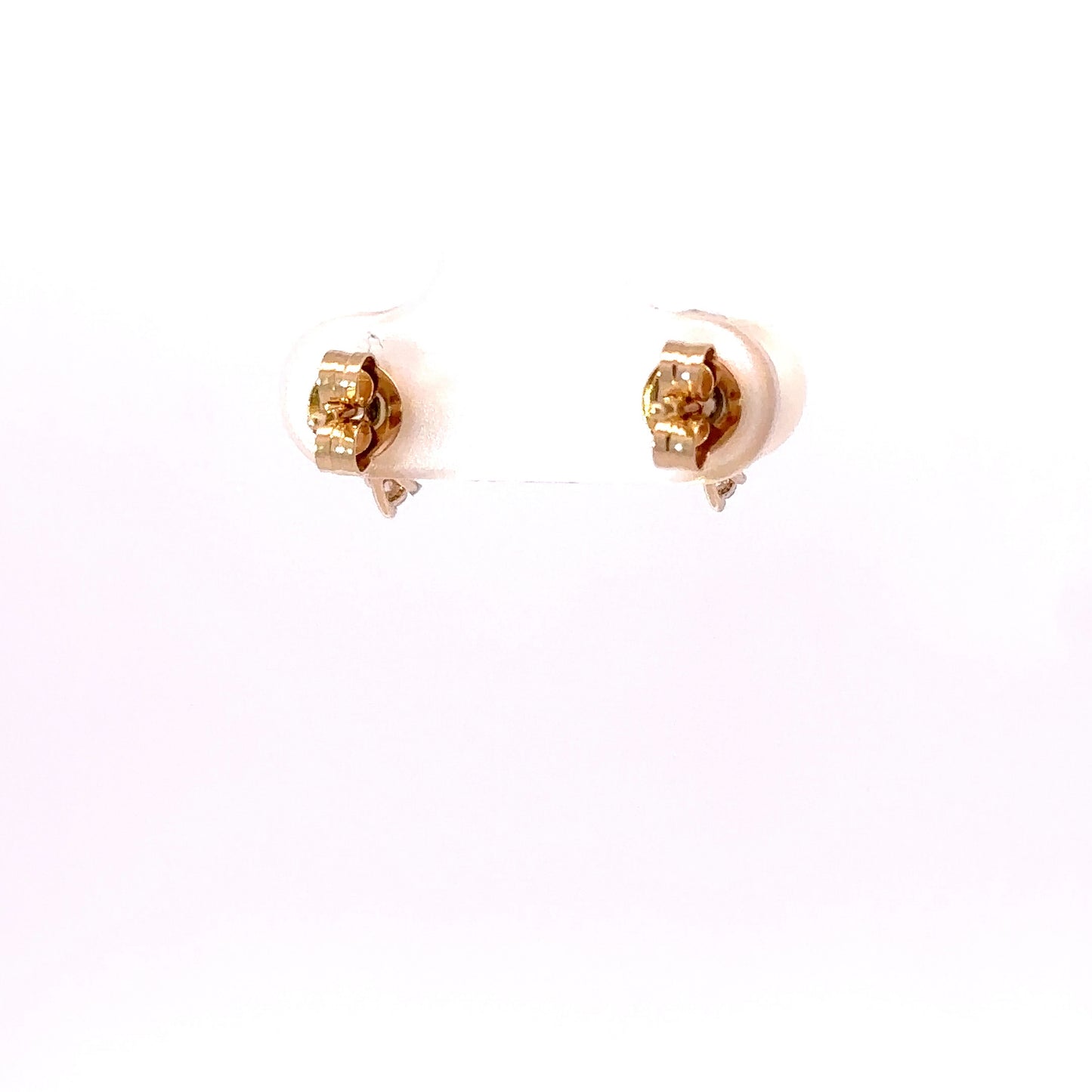 Pearl & diamond earring