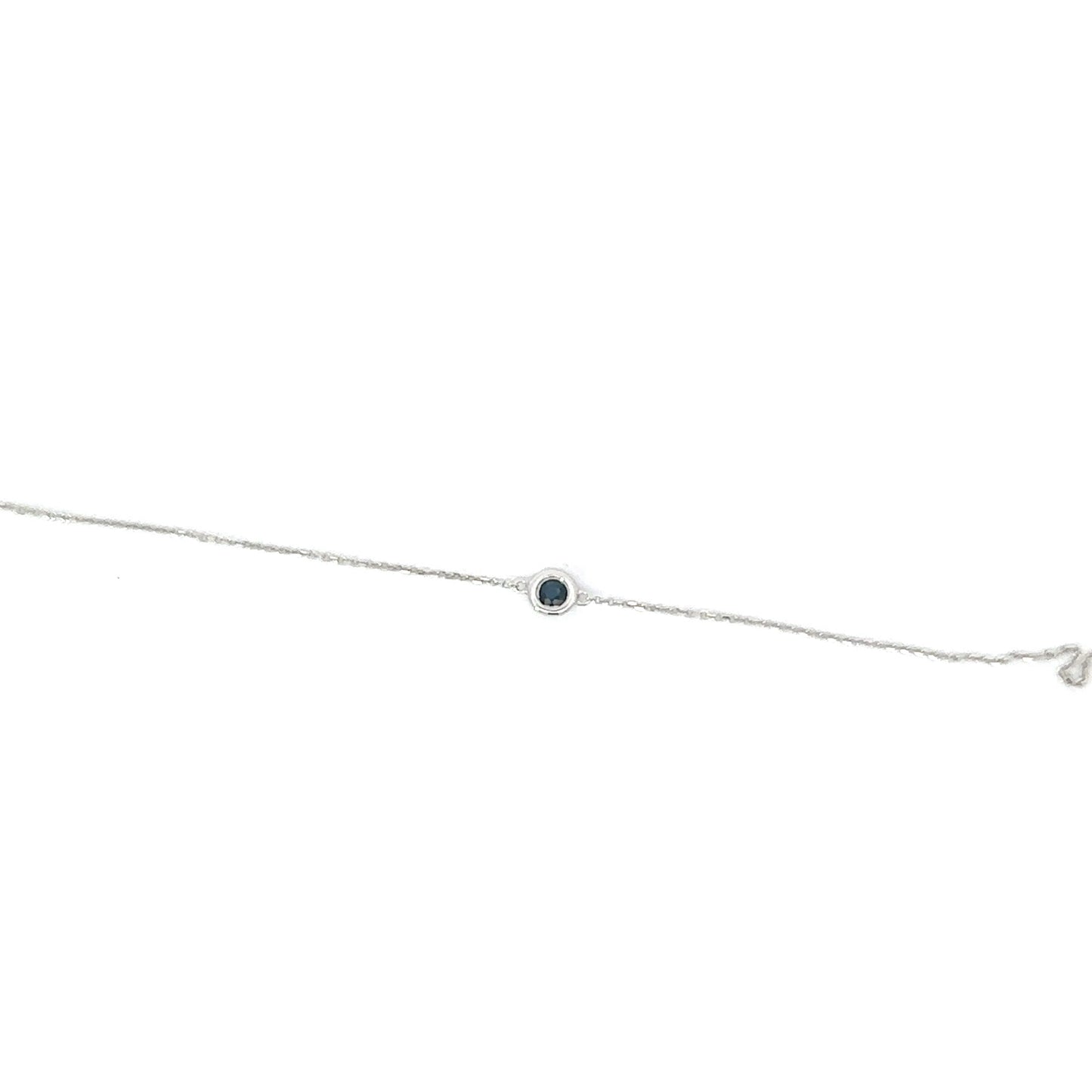 Blue sapphire bracelet