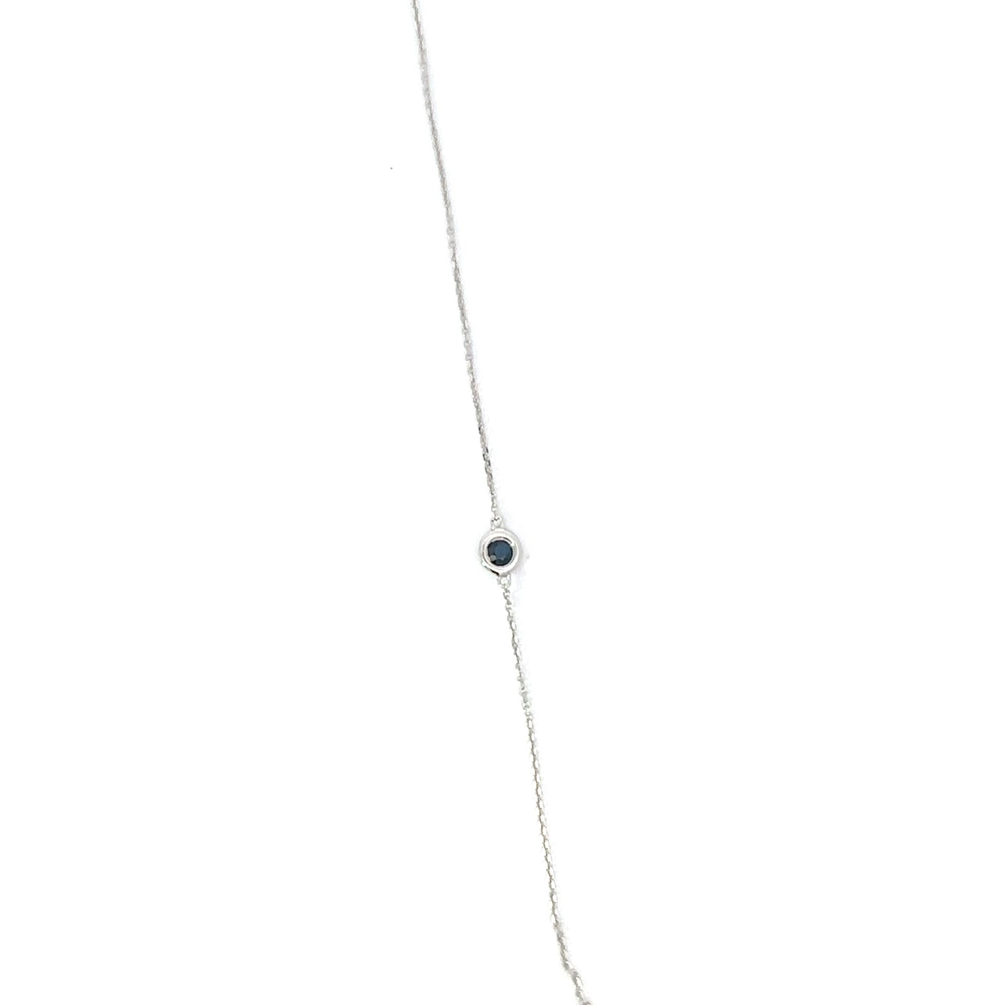 Blue sapphire bracelet