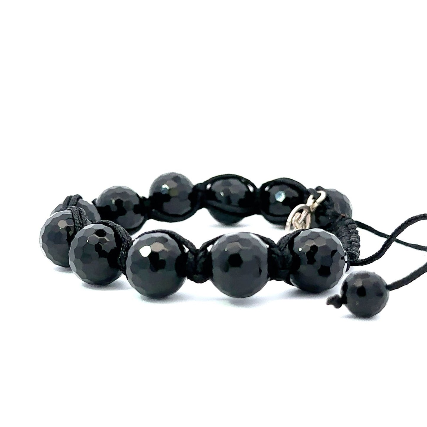 Black onyx beads bracelet